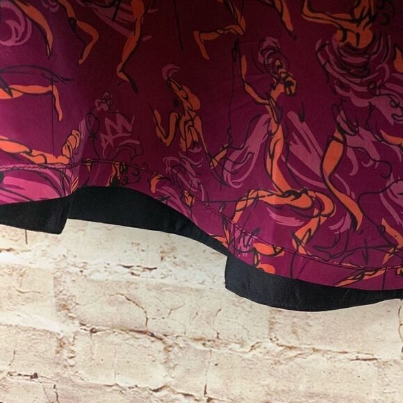 Mise en Scene Ruffian Anthropologie silk skirt - Picture 6 of 6